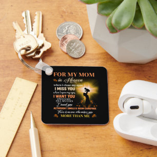 Chaveiro Pela Minha Mãe No Dia Do Memorial Do Céu, Presente