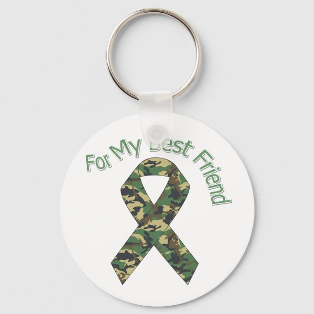 Chaveiro Pela Minha Melhor Fita Militar (Frente)