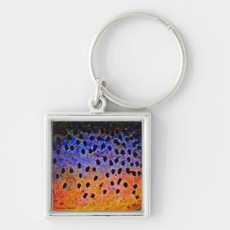 Chaveiro Pele da truta - corrente chave