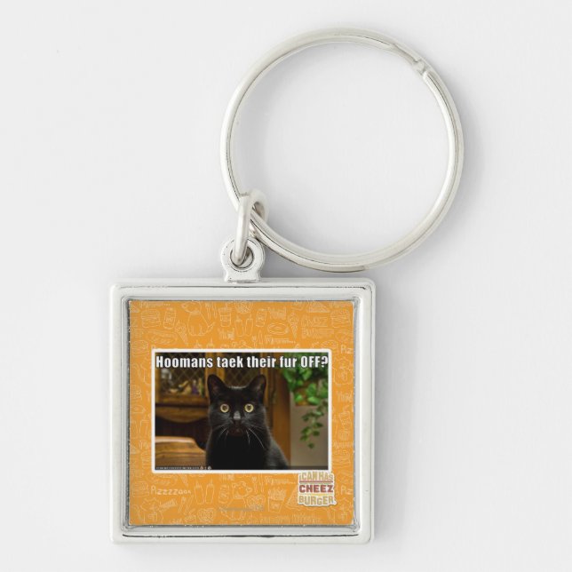 Chaveiro Pele de Hoomans Taek lá FORA? (Frente)