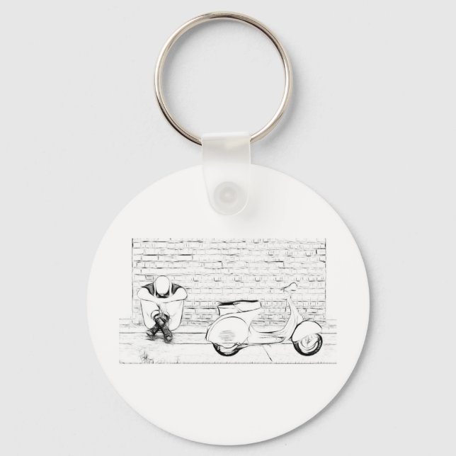 Chaveiro Pele do patinete (Frente)