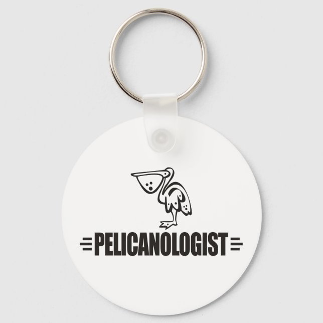 Chaveiro Pelicano Engraçado (Frente)