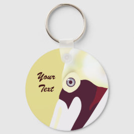 Chaveiro pelicano perspicaz