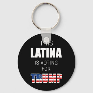 Chaveiro Pelo Presidente Eleitoral Trump 2020 Mulheres hisp