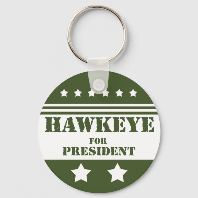 Chaveiro Pelo Presidente Hawkeye (Frente)