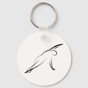 Chaveiro Penas de pilates