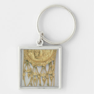 Chaveiro Pendente com a cabeça de Athena Parthenos