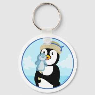 Chaveiro Penguin Popsicle