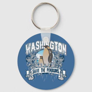 Chaveiro Penguin Washington