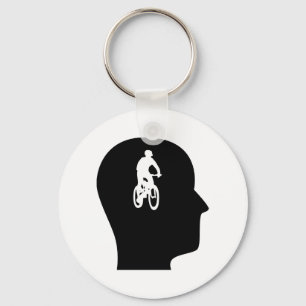 Chaveiro Pensamento sobre Biking da montanha