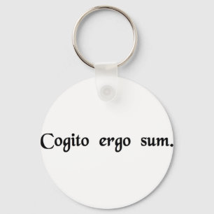 Chaveiro Penso, logo existo.