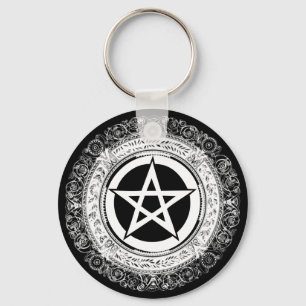 Chaveiro Pentacle ornamentado