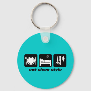 Chaveiro Penteado engraçado