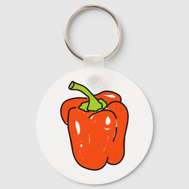 Chaveiro Pepper Vermelho (Frente)