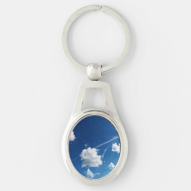 Chaveiro Pequenas nuvens, na luz (Frente)