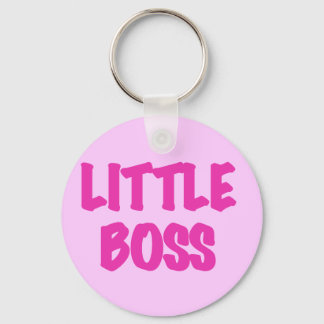 Chaveiro Pequeno Chefe - Camisetas e presentes cor-de-rosa