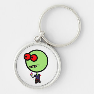 Chaveiro pequeno do zombi