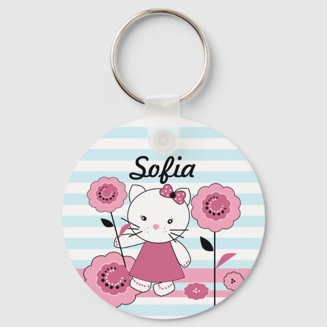 Chaveiro Pequeno Gatinho (Frente)