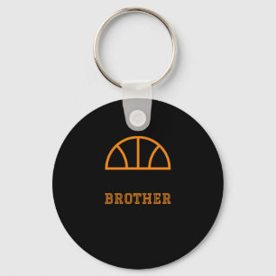 Chaveiro Pequeno Irmão Maior Fã de Basquete