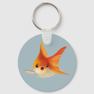 Chaveiro Pequeno Peixe Goldfish