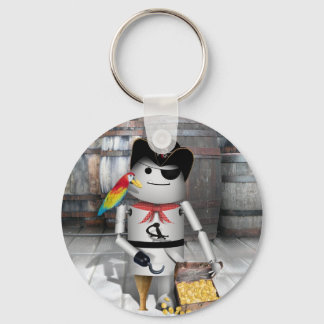 Chaveiro Pequeno Robo-x9 para falar como um dia pirata