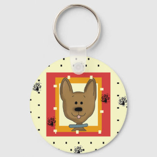 Chaveiro Pequenos Camisetas e presentes castanhos