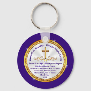 Chaveiro Pequenos presentes para membros da Igreja ou bem-v