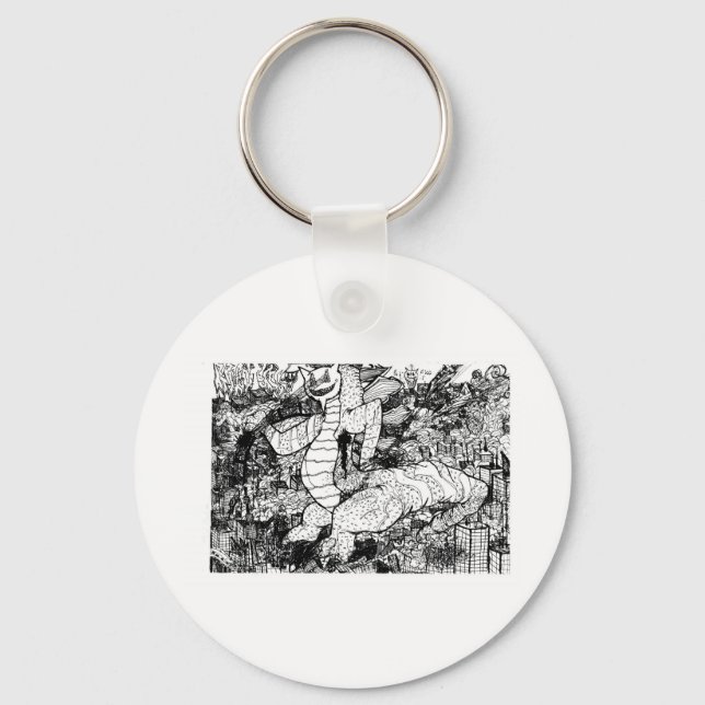 Chaveiro Percentum Godzilla (Frente)