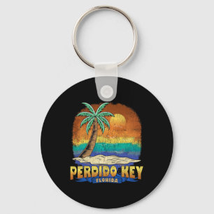 Chaveiro Perdido Key Florida Vintage - Souvenir em apuros