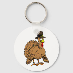 Chaveiro Peregrino de Turquia dos desenhos animados da