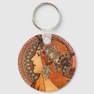 Chaveiro Perfil de senhoras bonito - Mucha