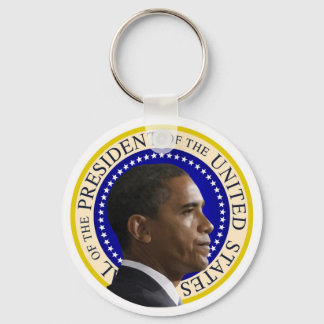 Chaveiro Perfil do Presidente Obama