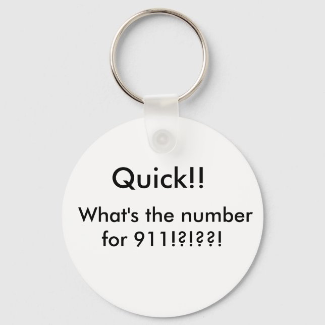 Chaveiro Pergunta Estúpida (Frente)