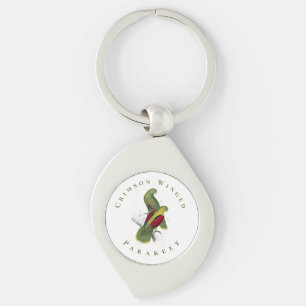 Chaveiro Periquito Amarelo Vermelho Amarelo Vermelho Amarel