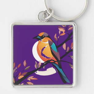 Chaveiro Periwinkle Pelican Bauble