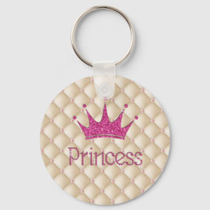 Chaveiro Pérolas de Bico Encantadoras, Tiara, Princesa, Gl