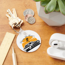 Perseguição do Horizon Vintage Muscle Car Sunset