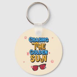 Chaveiro Perseguindo o Sol do Ouro