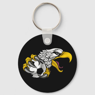 Chaveiro Personagem de desenho animado de futebol do Eagle