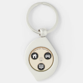 Chaveiro Personal Metal Keychain