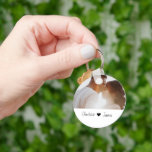 Chaveiro Personalização De Foto E Texto Feitos Personalizad<br><div class="desc">Chaveiro Personalizado de Foto e Texto Personalizado de Ricaso - adicione sua própria fotografia,  arte e texto - dois lados - a este teclado personalizável</div>