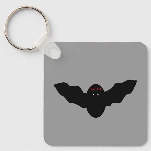 Chaveiro Personalização do Bat do Vampiro do Halloween (Frente)