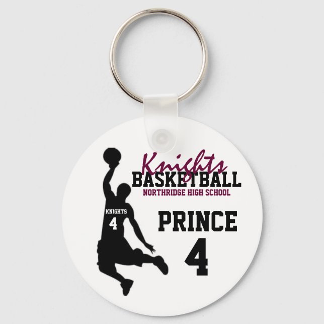 Chaveiro Personalizada para Basquete Northridge (Frente)