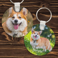 Personalizado 2 Photo Modern Pet Dog Lover