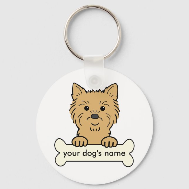 Chaveiro Personalizado Cairn Terrier (Frente)