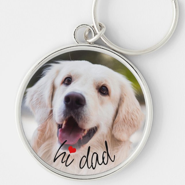 Chaveiro Personalizado Com Foto do Cachorro do Melhor Amigo (Frente)