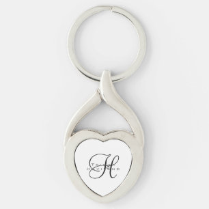 Chaveiro personalizado com monograma
