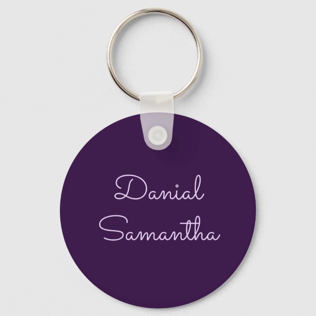 Chaveiro Personalizado com Nome Personalizado (Frente)