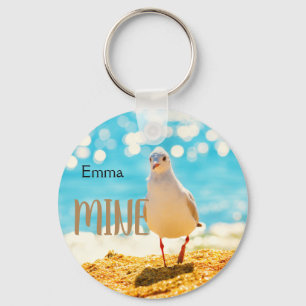 Chaveiro Personalizado com uma gaivota