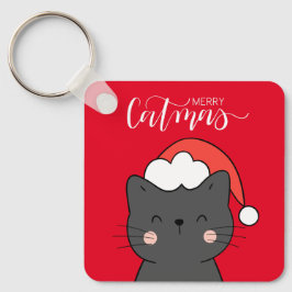 Chaveiro Personalizado de Catmas de Feliz de Gato 